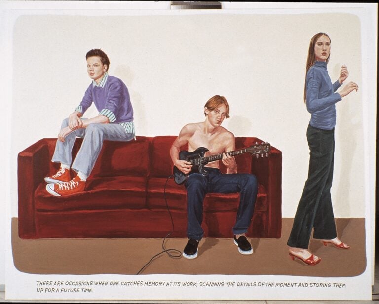 muntean rosenblumuntitled there are occasions 1200x963 1 In Piemonte la mostra che celebra i 30 anni della Fondazione Sandretto Re Rebaudengo e inneggia agli Anni Novanta 