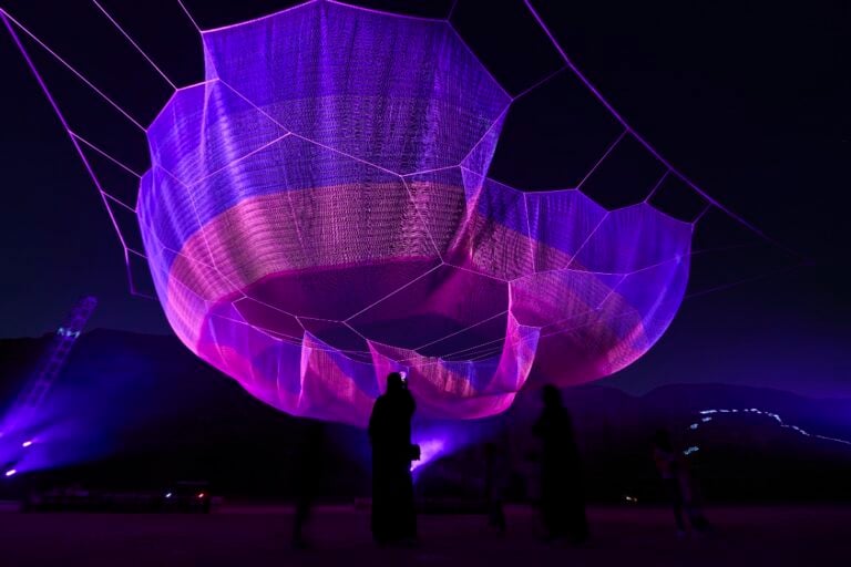 nr23janetechelman 1200x800 1 Torna in Arabia Saudita Noor Riyadh. È il più grande festival di arte pubblica luminosa al mondo