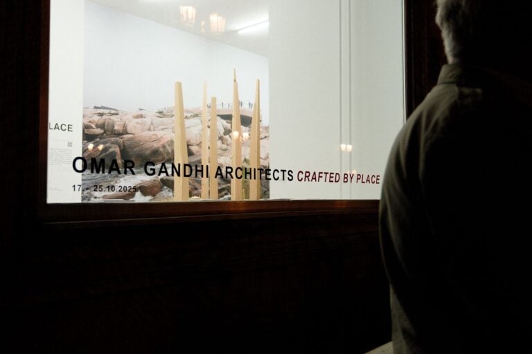 Omar Gandhi Architecture (OGA), Crafted by Place. Exhibition 0pening. Photo © Anton Hangschlitt
