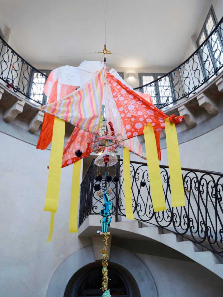 Anna Galtarossa, Cometa, installation view, 2025, Palazzo Maffei, Verona