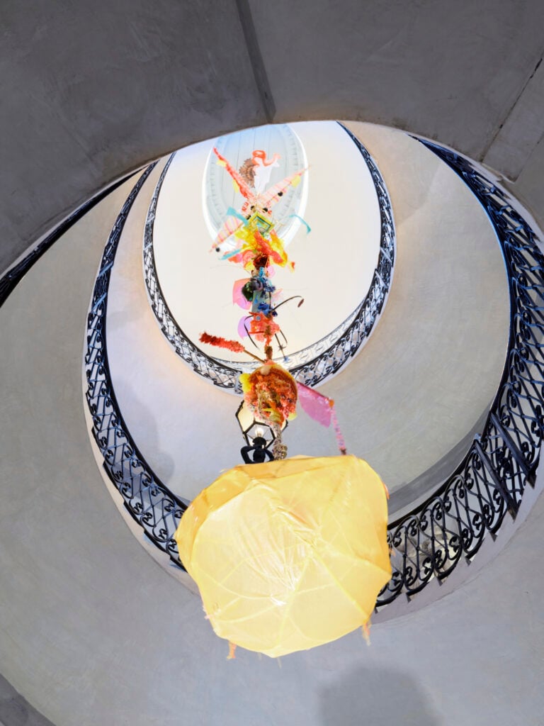Anna Galtarossa, Cometa, installation view, 2025, Palazzo Maffei, Verona