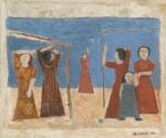 Palla a volo, 1931. Massimo Campigli alla Galleria d'Arte Maggiore a Parigi