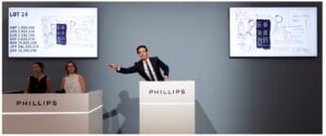 Basquiat e le pittrici giovani guidano l’asta di Phillips, ma il mercato tentenna