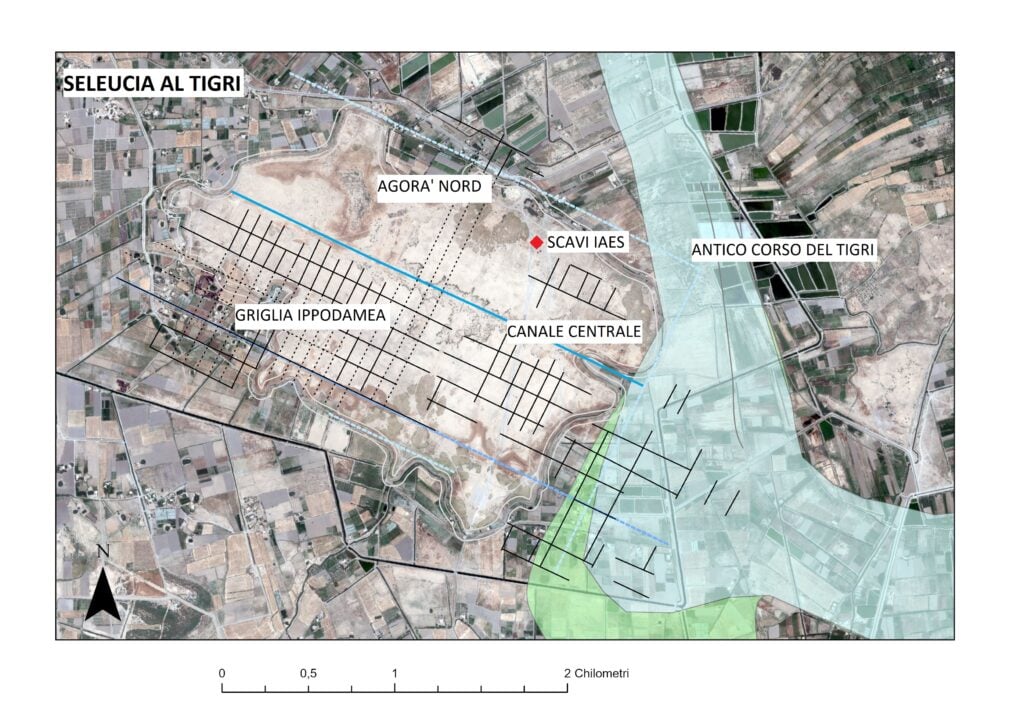 Pianta generale di Seleucia al Tigri (©IAES)