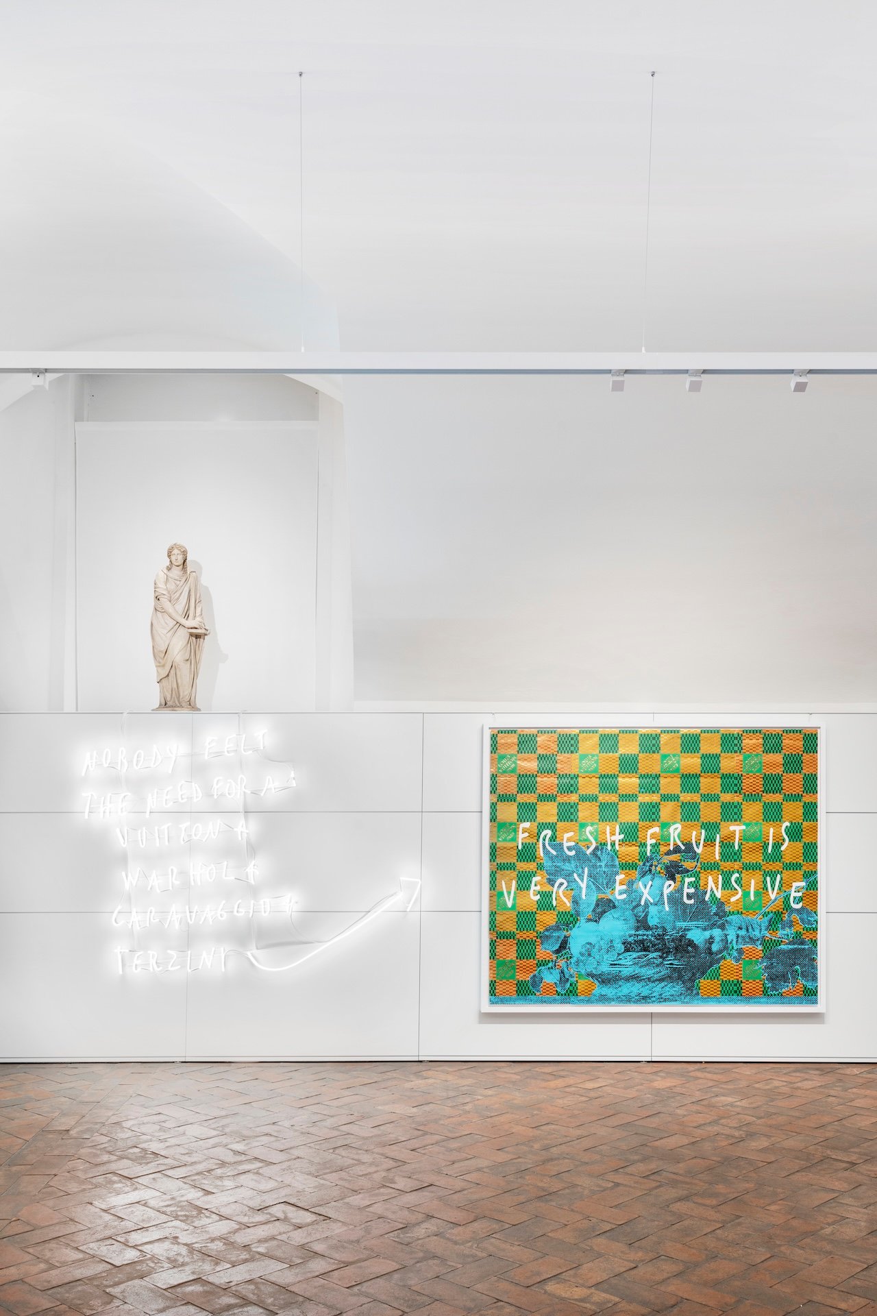 Pietro Terzini, Are you in love? No I'm in Milano, installation view at Pinacoteca Ambrosiana, Photo Melania Dalle Grave.DSL Studio