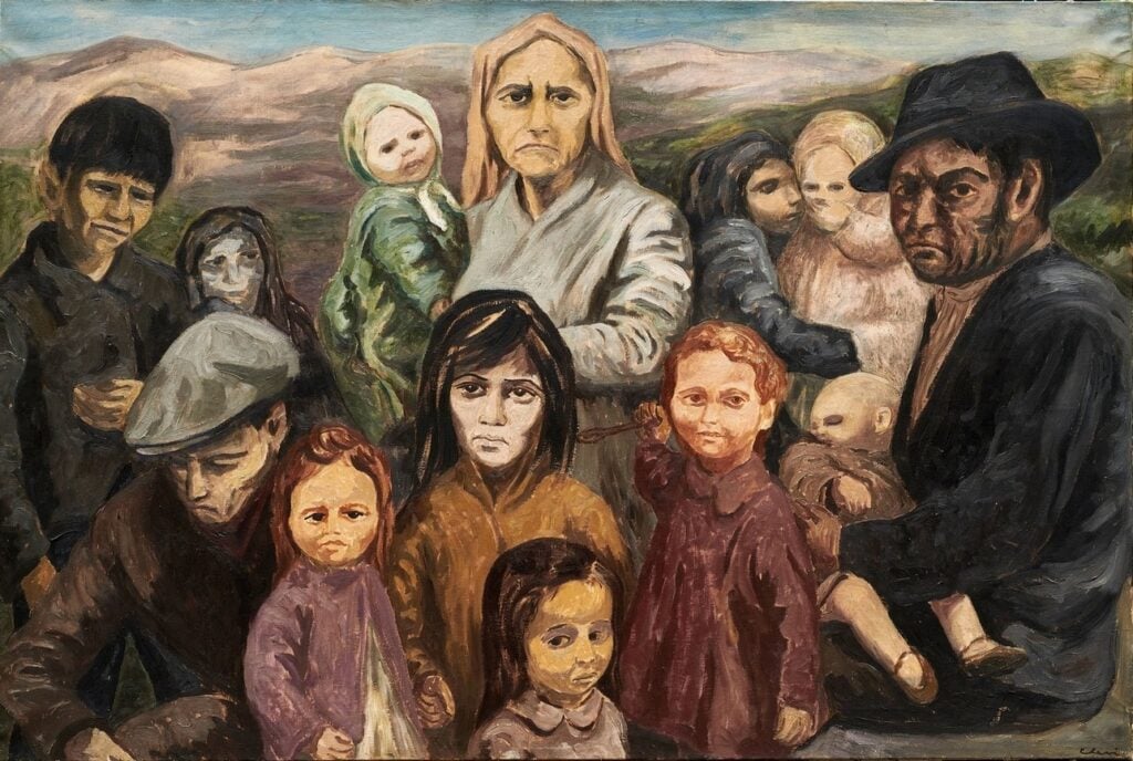 Carlo Levi, Qui nascono, in Carlo Levi. Il coraggio della pittura, Galleria del Ponte, Torino, 2025