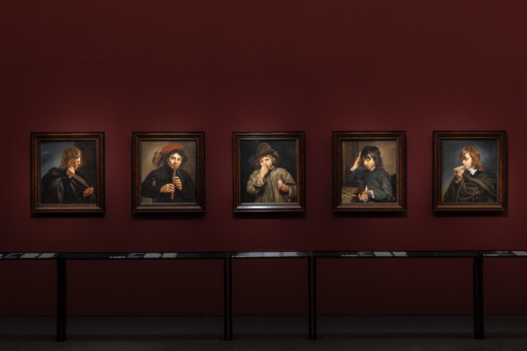 I Cinque Sensi, in Michaelina Wautier. Painter, exhibition view, 2025, Kunsthistorisches Museum, Vienna