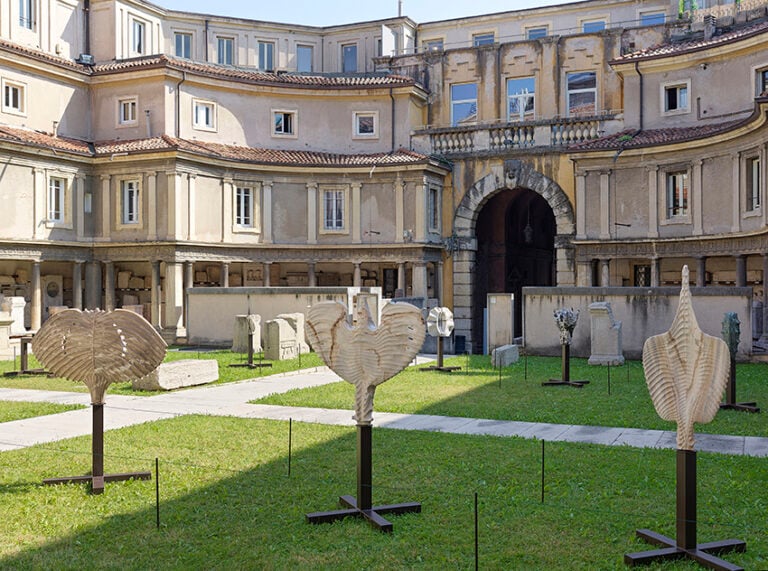 Raffaello Galiotto, Axis mundi, Museo Lapidario Maffeiano Verona, 2025 © Raffaello Galiotto