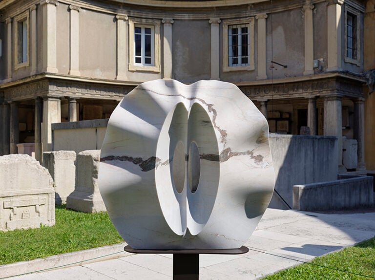 Raffaello Galiotto, Axis mundi, Museo Lapidario Maffeiano Verona, 2025 © Raffaello Galiotto