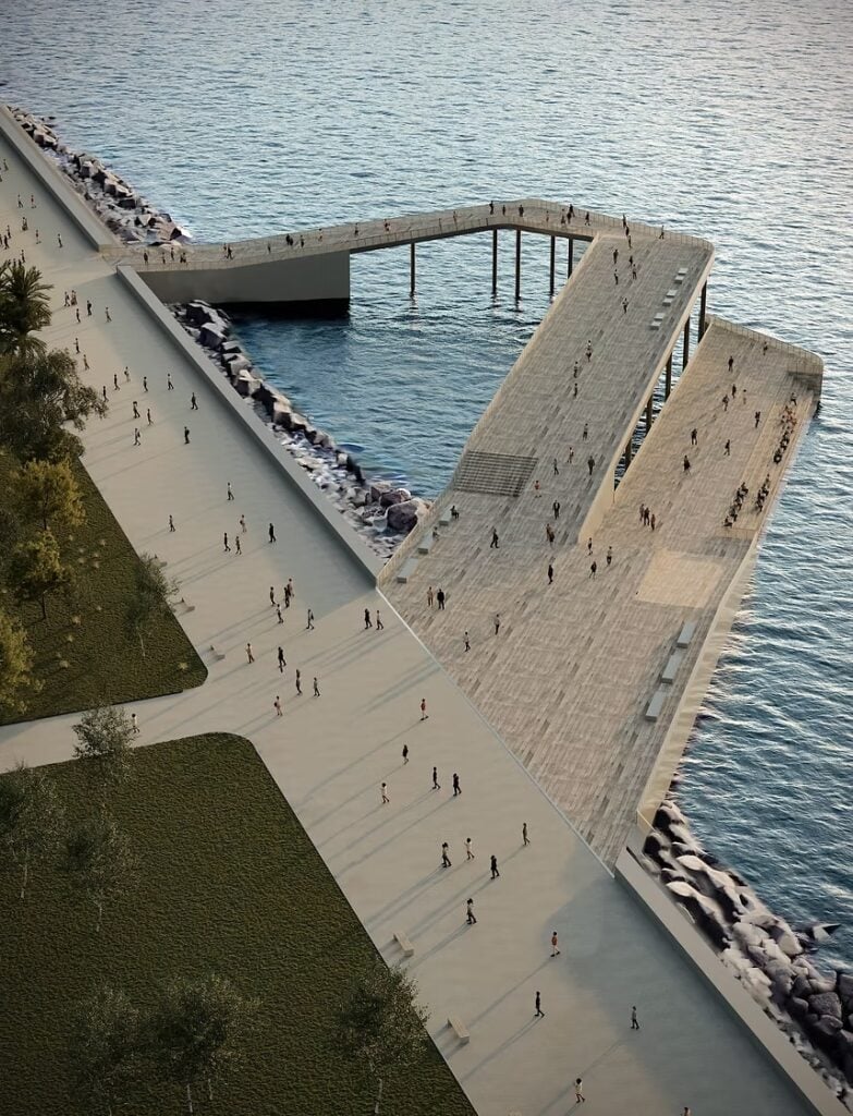 render c cicala associati 4 Questo verde non è verde. A proposito del waterfront di Palermo