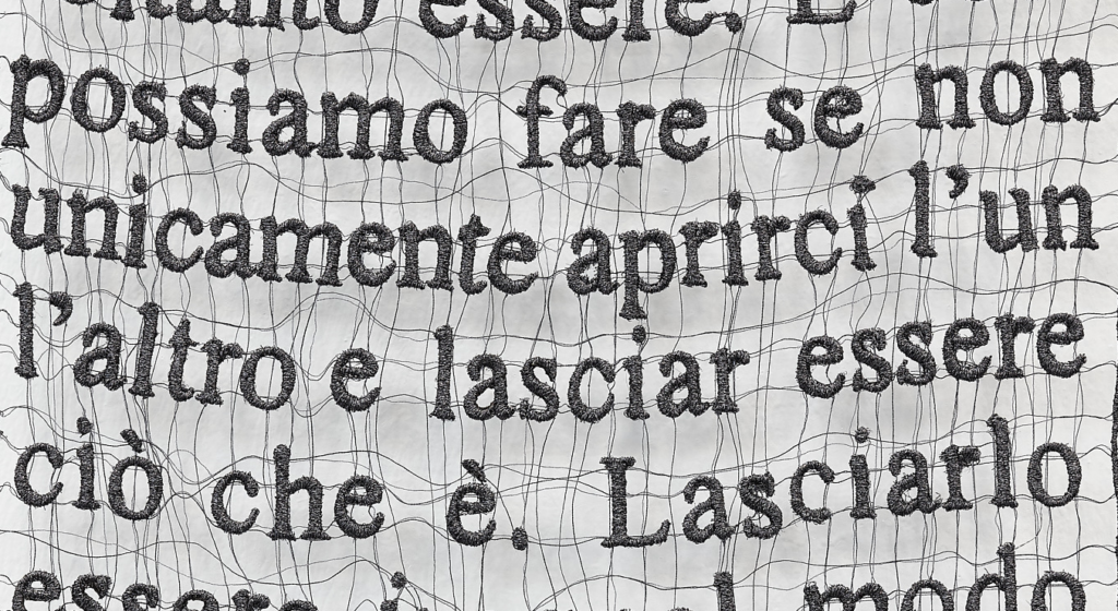 La scrittura e la parola scritta sono arte. Una mostra a Modena lo conferma