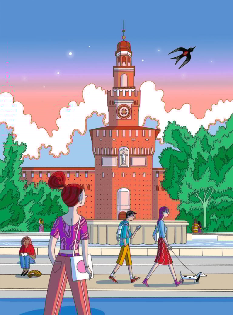 Castello Sforzesco, Negli occhi la bellezza, Mondadori, 2025