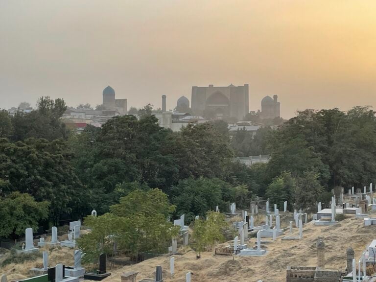 Samarcanda, necropoli di Shah-i-Zinda, photo Claudia Giraud