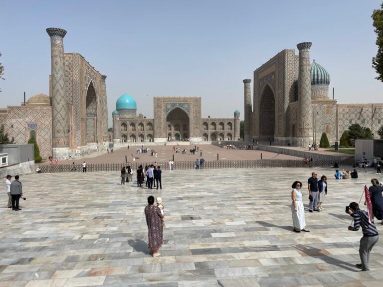 Samarcanda, Registan, photo Claudia Giraud