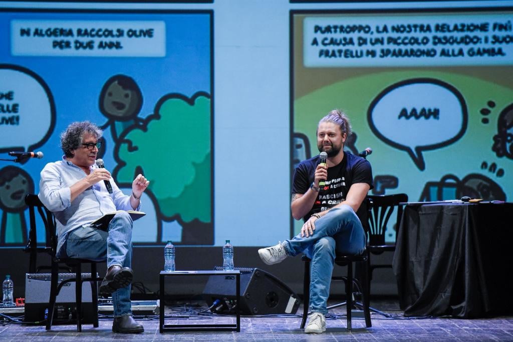sandro veronesi e sio I maestri del fumetto si danno appuntamento ad Ascoli Piceno