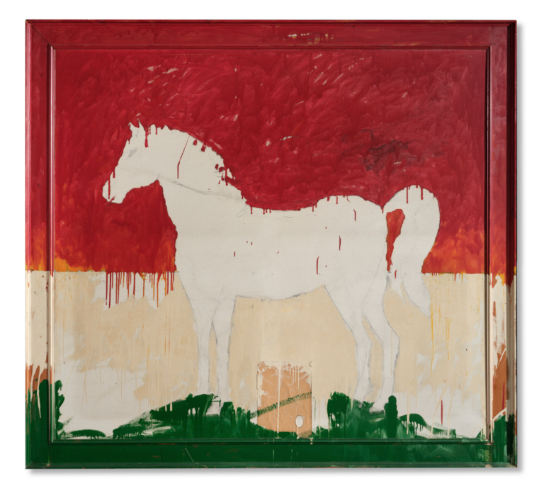 schifano 1 Il nuovo record d’asta di Jannis Kounellis e quello francese per Yves Klein da Christie’s a Parigi
