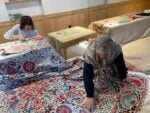 Tashkent, Madina Kasimbaeva, artista del ricamo suzani, photo Claudia Giraud