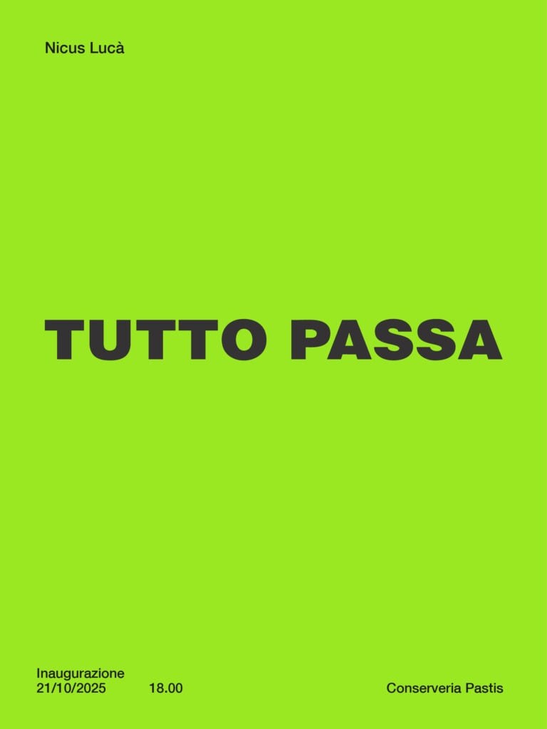 Nicus Lucà – Tutto Passa