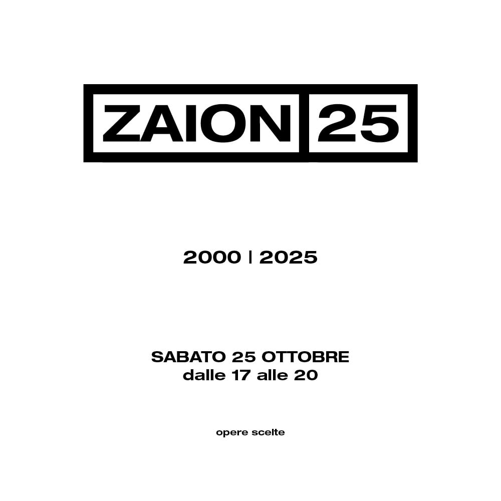 Zaion 25 anni