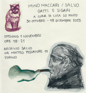 Mino Maccari / Salvo - Gatti e sigari