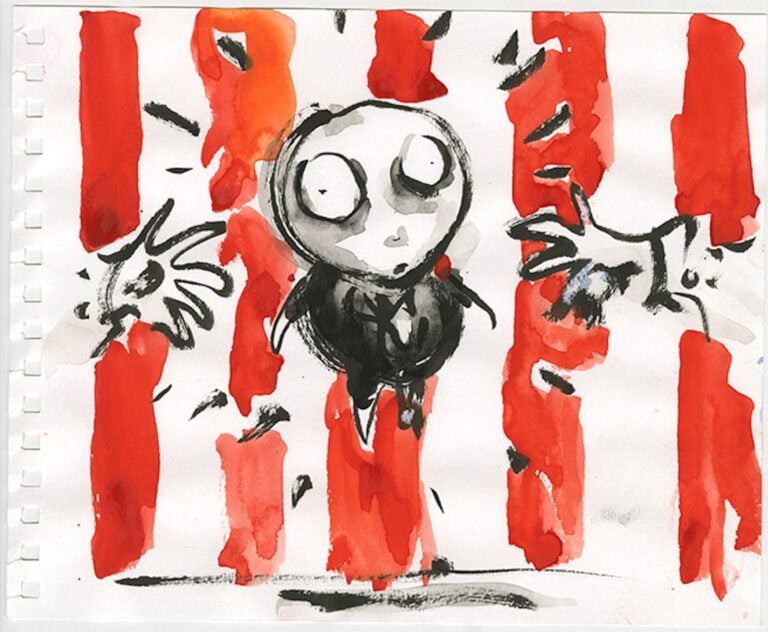 Untitled (Penguin-Boy), © Tim Burton