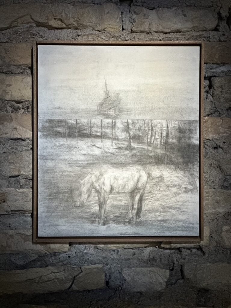 Wang Yuxiang, installation view, Roma, 2025.