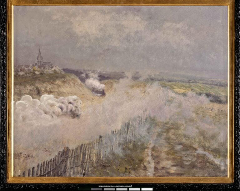 Incrocio di treni, 1884 Barletta, Pinacoteca “Giuseppe De Nittis”