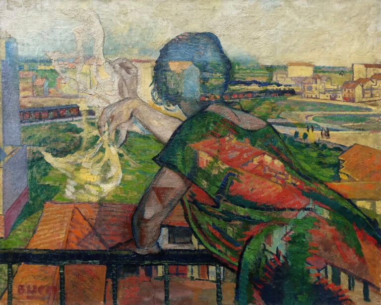 Anselmo Bucci, L’addio, 1917 collezione privata, courtesy Matteo Maria Mapelli Arte Contemporanea, Monza