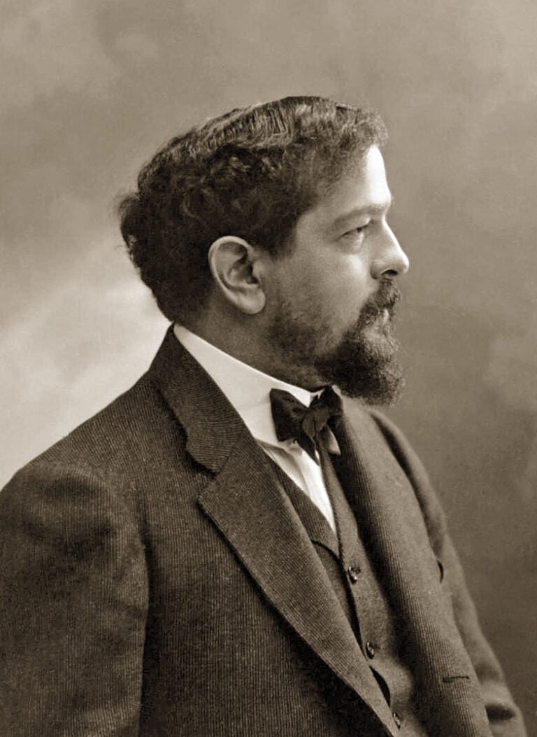 Debussy, 1905, photo by @Nadar, Bibliothèque nationale de France, public domain