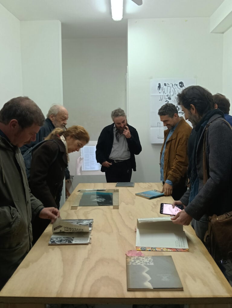 The book is on the table, Gianni Pettena