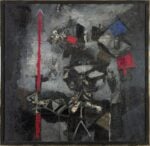 Antoni Clavé, Guerrier noir, 1958. © Antoni Clavé, VEGAP, Barcelona, 2025