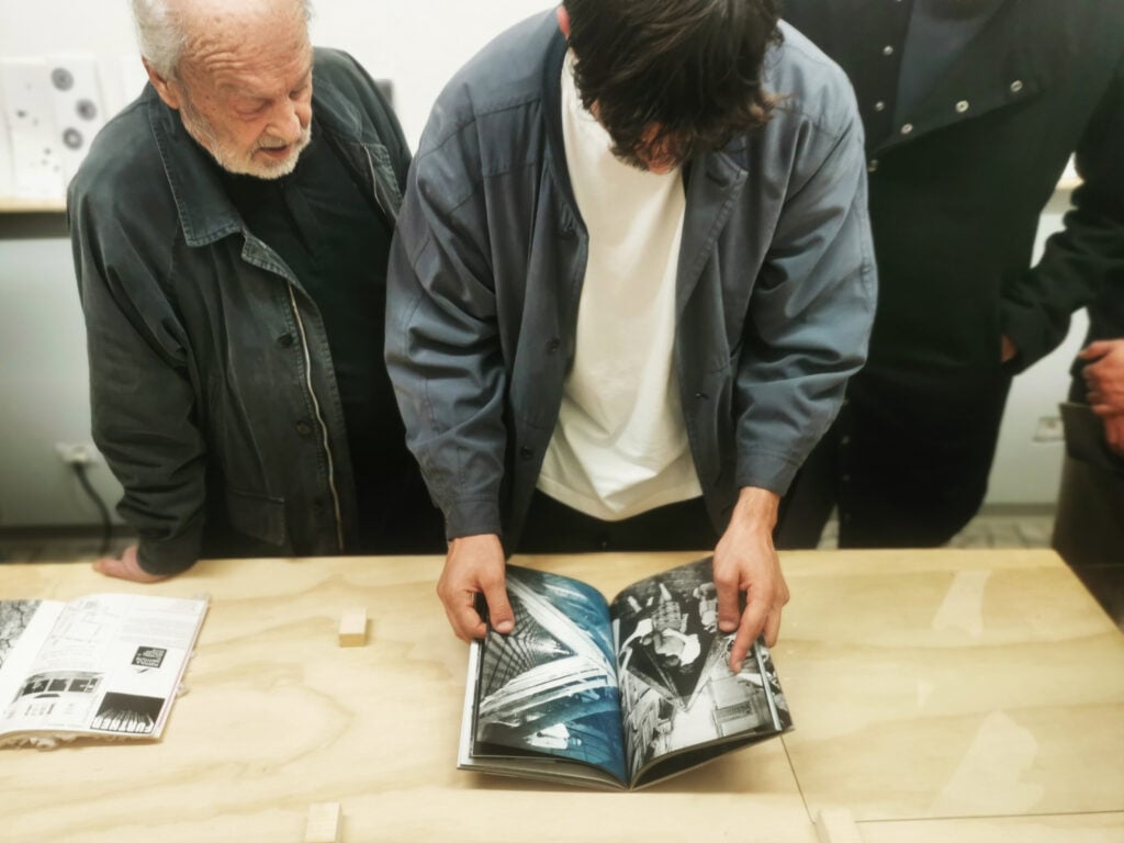 The book is on the table, Gianni Pettena