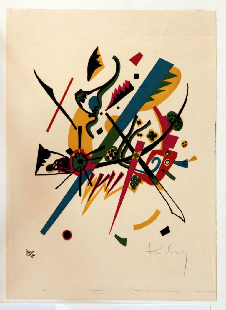 Wassily Kandinsky, Kleine Welten I, 1922. Ca' Pesaro - Galleria Internazionale d'Arte Moderna