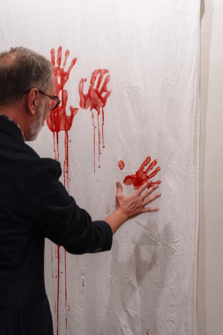 La mostra Gott ist Tot di Giovanni Ruggiero a Torino, Installation view