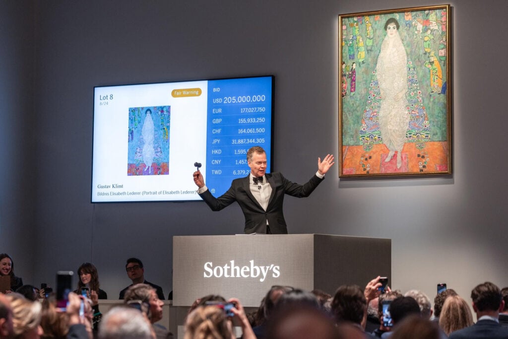 Klimt guida la notte dei record alle aste di Sotheby’s a New York