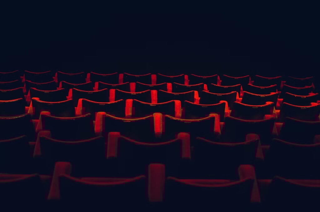 Una sala cinematografica