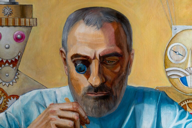 L’artigiano che fa orologi di lusso ma anche dipinti. Alla Dubai Watch Week 2025 i nuovi quadri