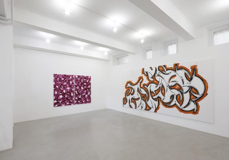 Gianni Asdrubali. L'altra pittura, A Arte Invernizzi, 2025, installation view