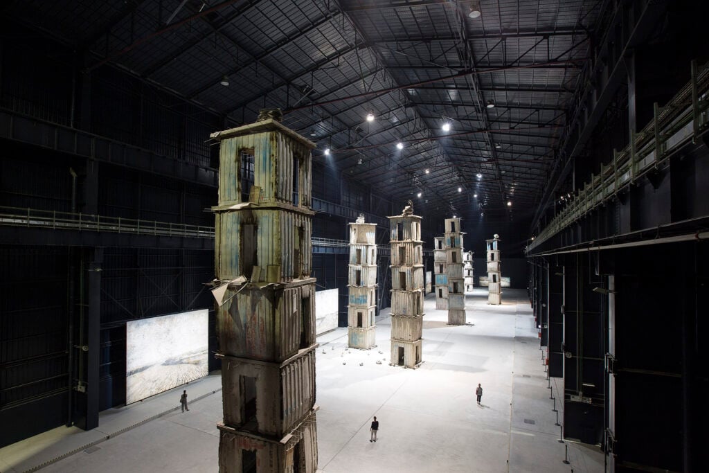 Anselm Kiefer
I Sette Palazzi Celesti 2004-2015
Veduta dell’installazione, Pirelli HangarBicocca, Milano, 2016
Courtesy l’artista e Pirelli HangarBicocca, Milano
Foto Lorenzo Palmieri