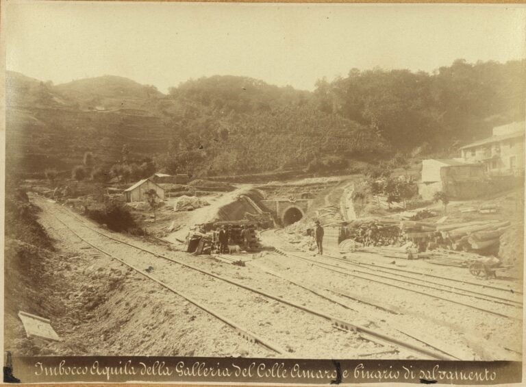 1861-1904 - Costruzione linea Rieti-L'Aquila