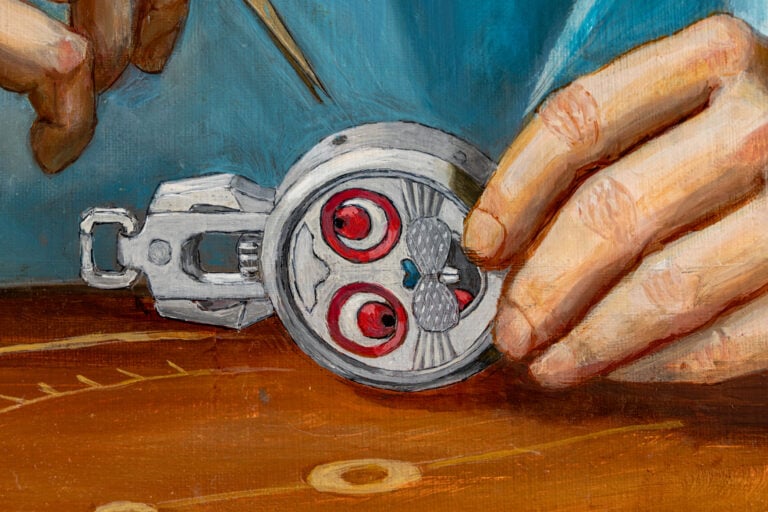 L’artigiano che fa orologi di lusso ma anche dipinti. Alla Dubai Watch Week 2025 i nuovi quadri