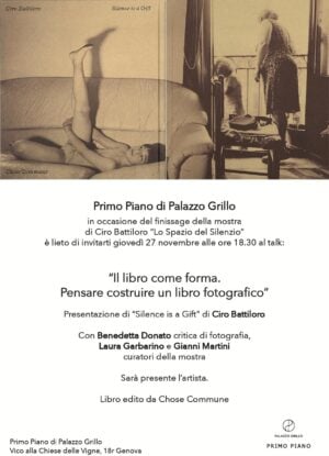 Talk di finissage della mostra di Ciro Battiloro