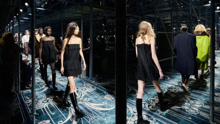 Prada, autunno-inverno 2025, womenswear collection, Miuccia Prada-Raf Simons