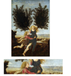 Antonio del Pollaiolo; Apollo e Dafne. 1480