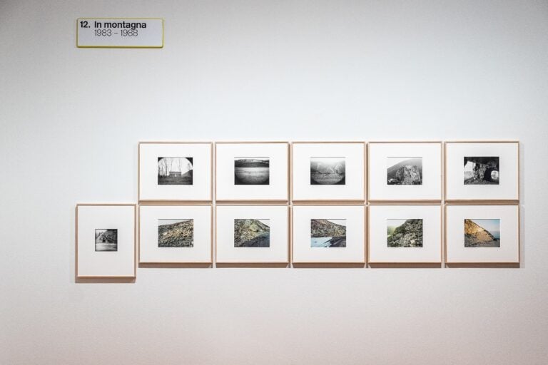 Allestimento mostra Guido Guidi. Col tempo, 1956-2024© Rebecca Paviola