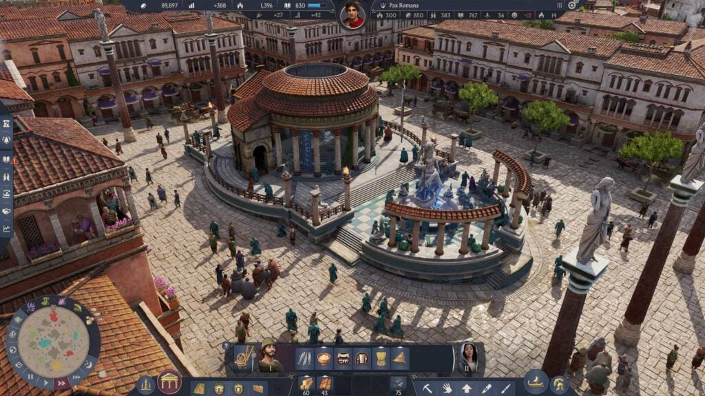 Anno 117 Pax Romana di Ubisoft (immagine da Steam)