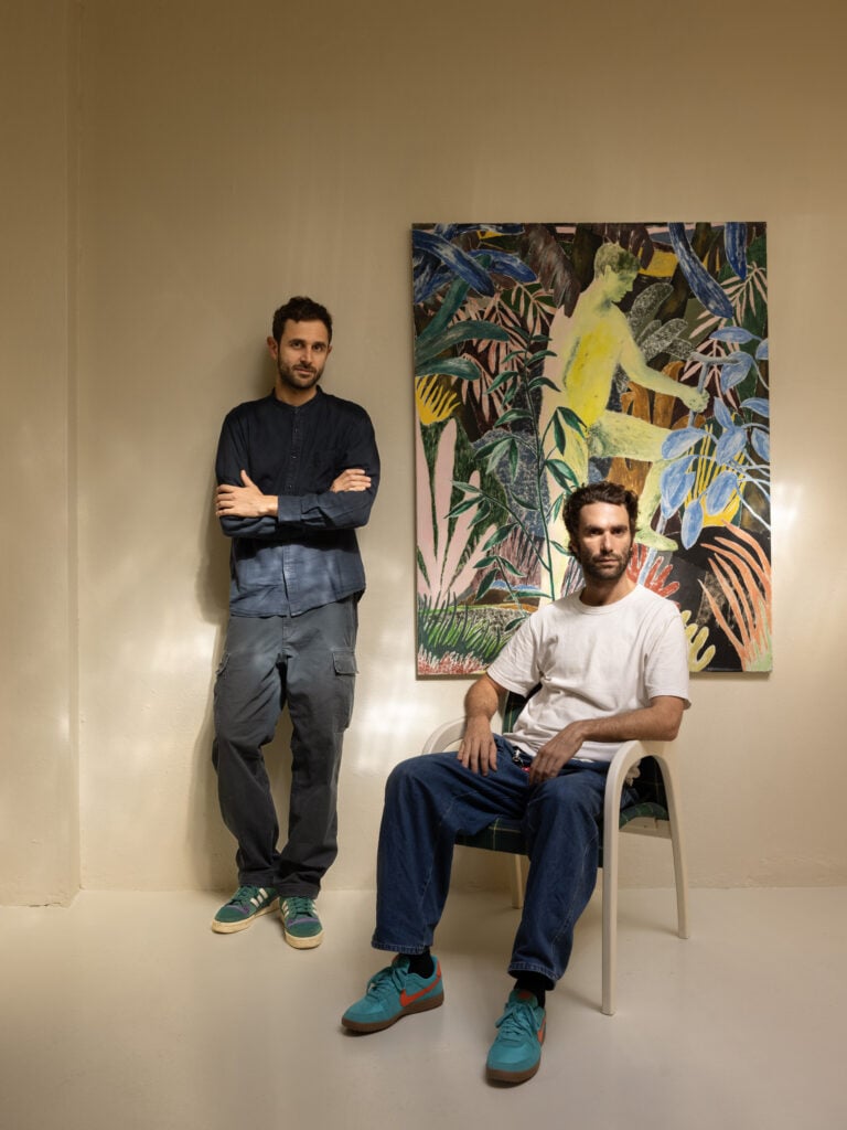 Niccolò Antonielli e Cosimo Bonciani, proprietari di Bunker Studio Galleria