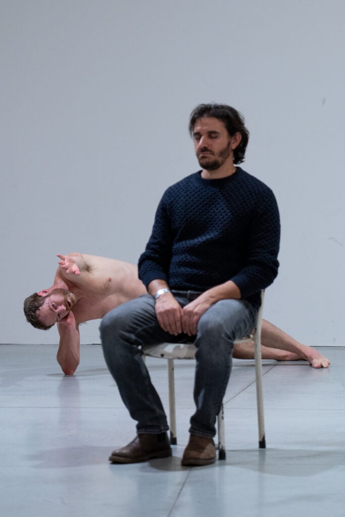 Centro Pecci Prato, Boris Charmatz, Terrain, La Chaise. Photo Elisa Norcini