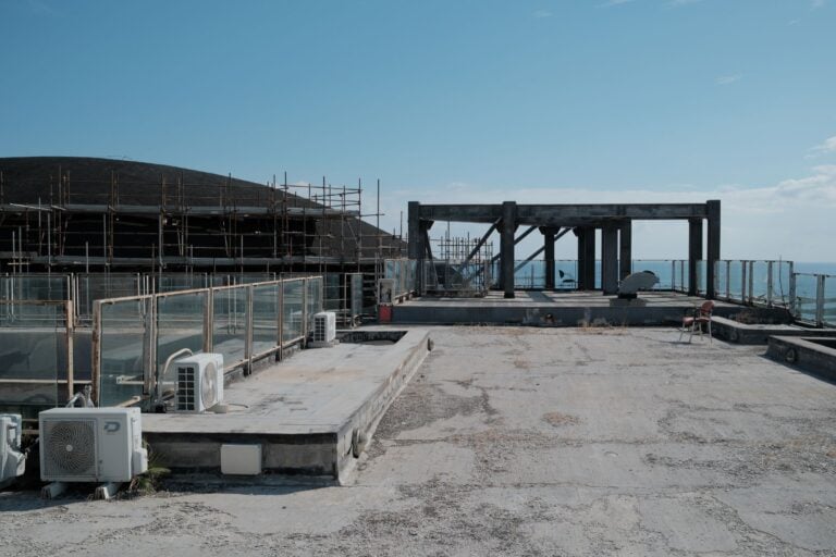 Complesso fieristico Le Ciminiere di Catania durante un recente sopralluogo, 2025. Foto courtesy Davide Gallo