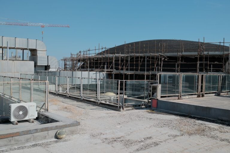 Complesso fieristico Le Ciminiere di Catania durante un recente sopralluogo, 2025. Foto courtesy Davide Gallo